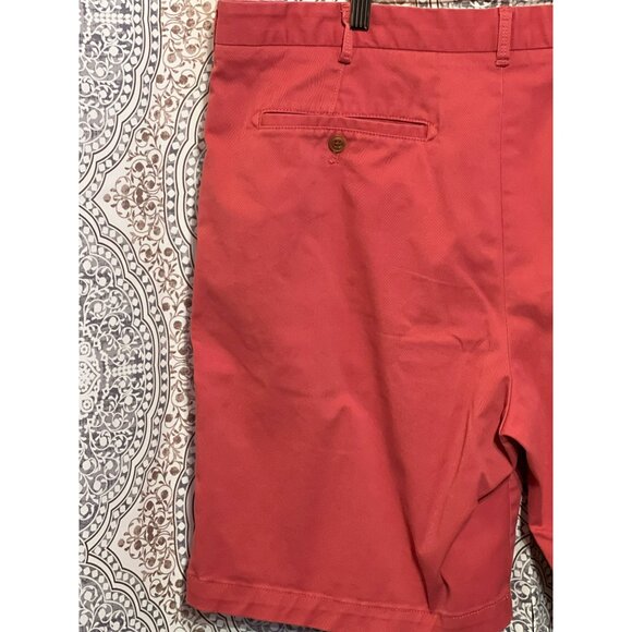 Izod Saltwater Men’s Red Stretch Shorts Size 40 Casual Preppy Coastal Summer - Picture 5 of 9